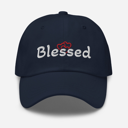 Blessed | Embroidered Christian Dad Cap