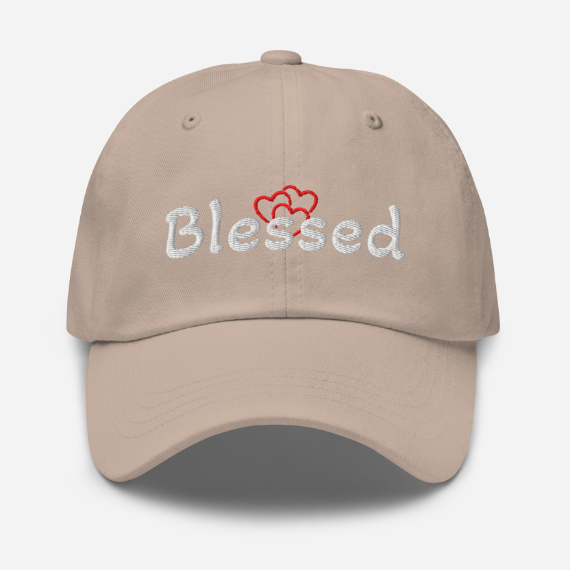 Blessed | Embroidered Christian Dad Cap