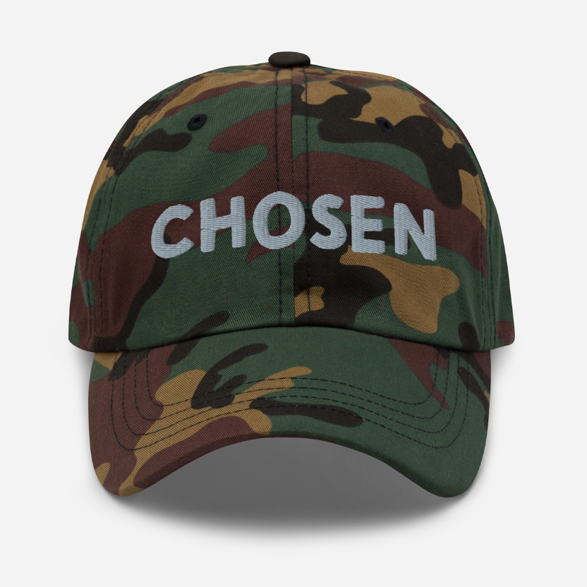 Chosen | Embroidered Christian Dad Cap