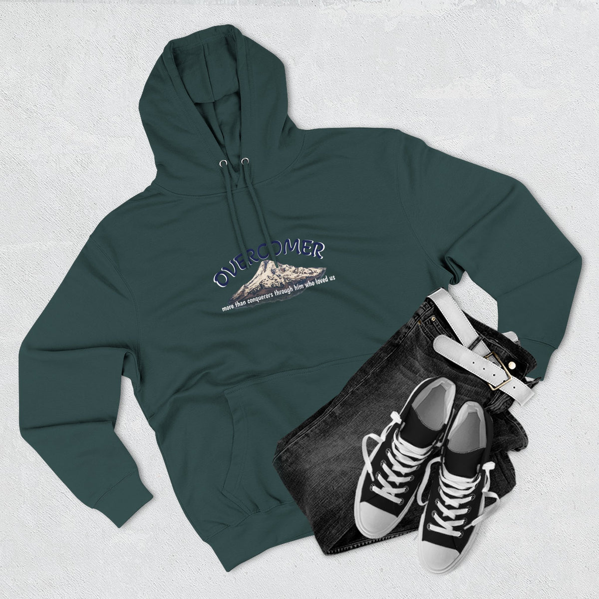 Pullover Hoodie | Overcomer | Identity Apparel