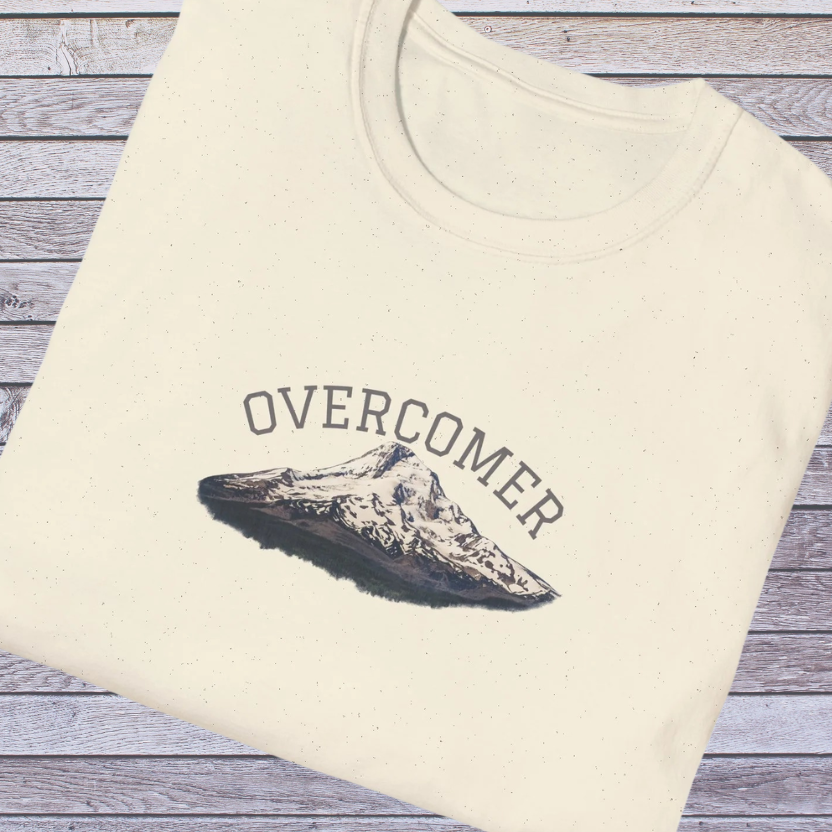 Overcomer | Adult Unisex Soft Style Christian T-Shirt