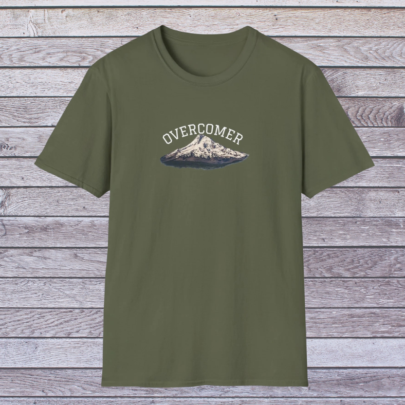 Overcomer | Adult Unisex Soft Style Christian T-Shirt