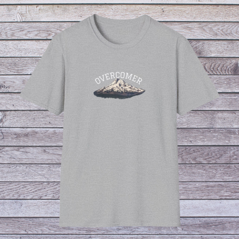 Overcomer | Adult Unisex Soft Style Christian T-Shirt
