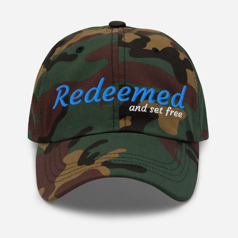 Redeemed | Embroidered Christian Dad Cap