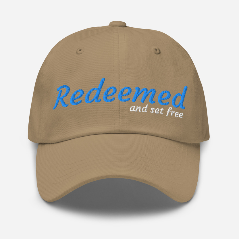 Redeemed | Embroidered Christian Dad Cap
