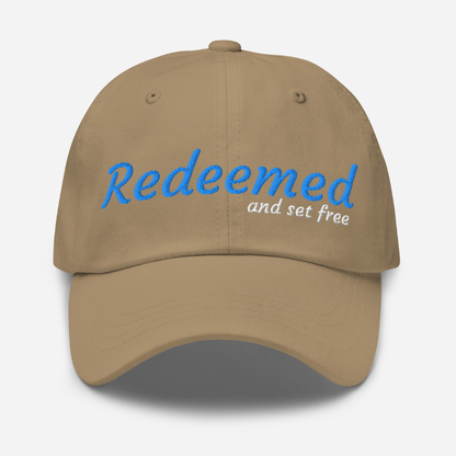 Redeemed | Embroidered Christian Dad Cap