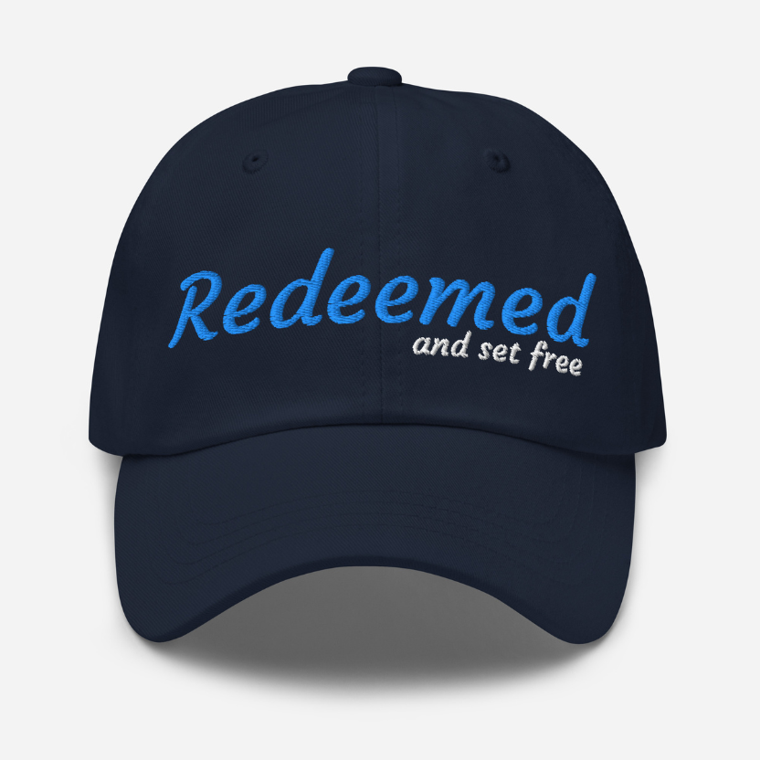 Redeemed | Embroidered Christian Dad Cap