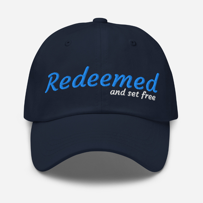 Redeemed | Embroidered Christian Dad Cap