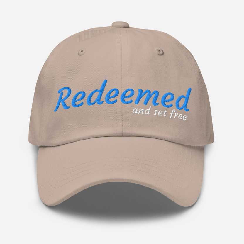 Redeemed | Embroidered Christian Dad Cap