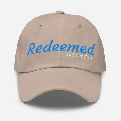 Redeemed | Embroidered Christian Dad Cap