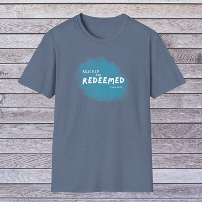 Redeemed | Adult Unisex Softstyle Christian T-Shirt