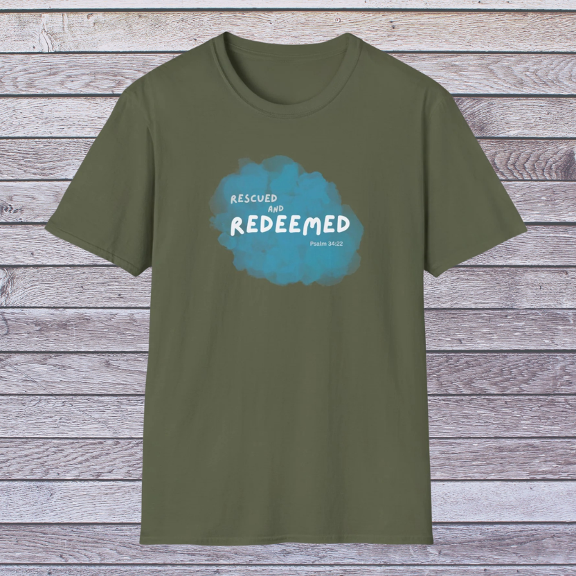Redeemed | Adult Unisex Softstyle Christian T-Shirt