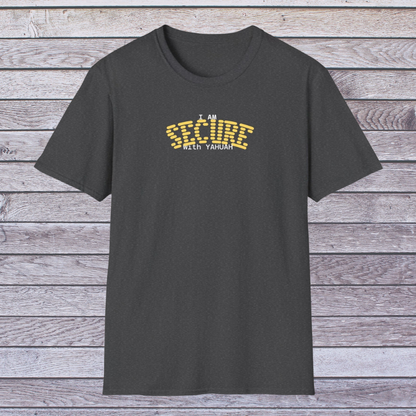 Secure in Christ |Adult Unisex Soft Style Christian T-Shirt