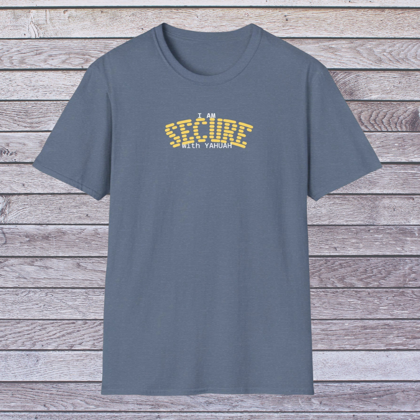 Secure in Christ |Adult Unisex Soft Style Christian T-Shirt