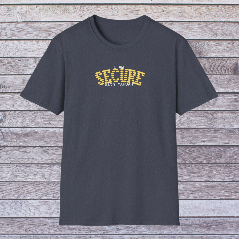 Secure in Christ |Adult Unisex Soft Style Christian T-Shirt