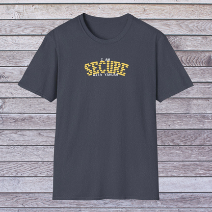 Secure in Christ |Adult Unisex Soft Style Christian T-Shirt