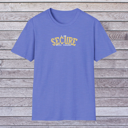 Secure in Christ |Adult Unisex Soft Style Christian T-Shirt