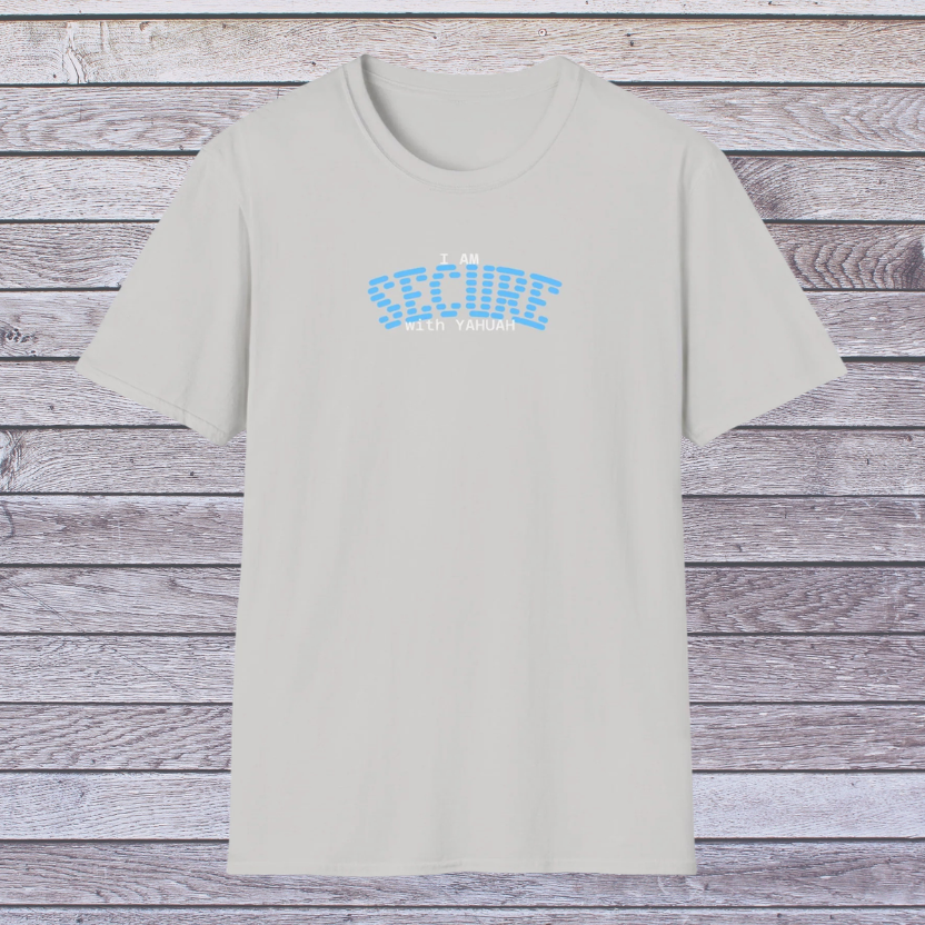 Secure in Christ |Adult Unisex Soft Style Christian T-Shirt