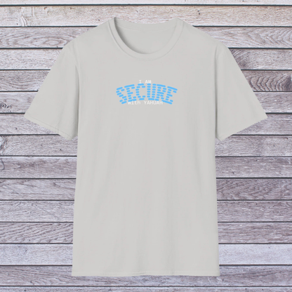 Secure in Christ |Adult Unisex Soft Style Christian T-Shirt