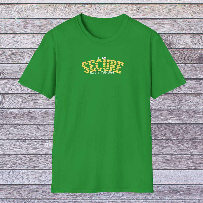 Secure in Christ |Adult Unisex Soft Style Christian T-Shirt