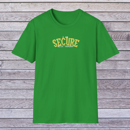 Secure in Christ |Adult Unisex Soft Style Christian T-Shirt