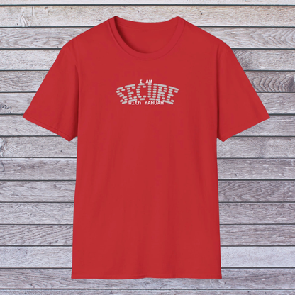 Secure in Christ |Adult Unisex Soft Style Christian T-Shirt
