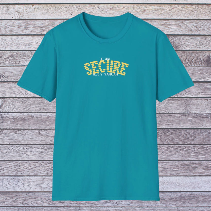 Secure in Christ |Adult Unisex Soft Style Christian T-Shirt