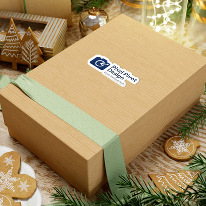 Wooden gift box with green ribbon and 'Twisted' logo on a festive background with cookies and lights.