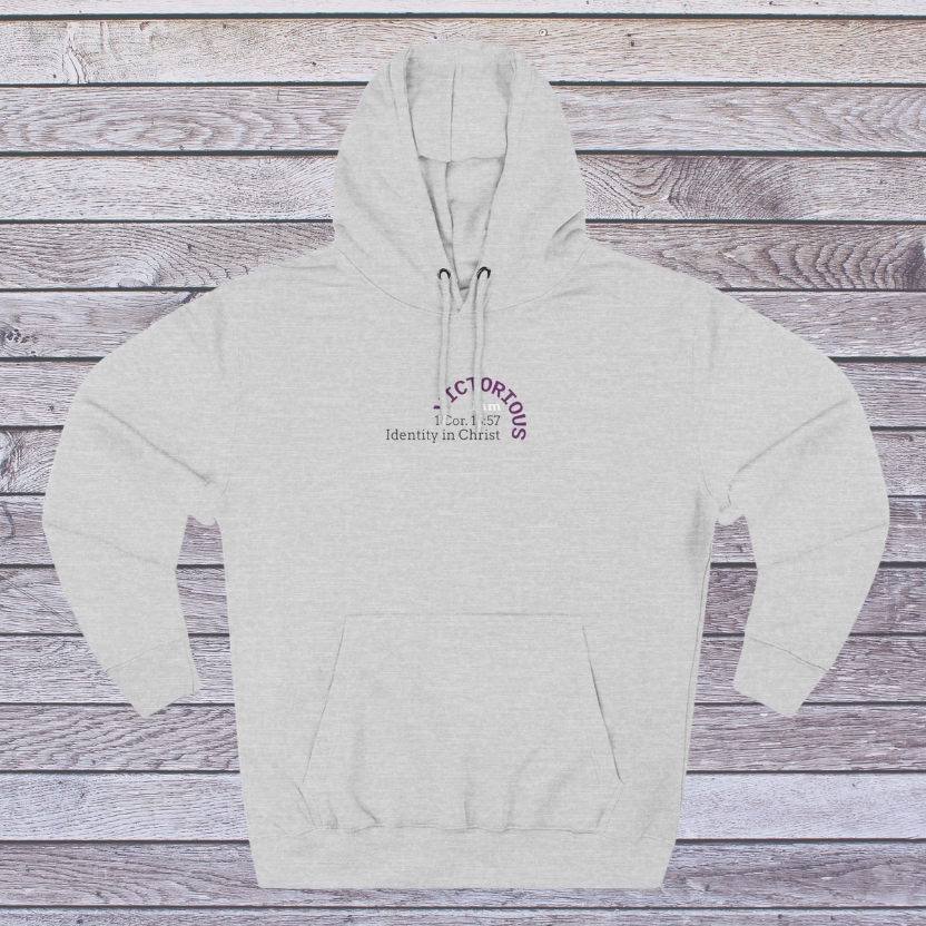 Victorious | Adult Unisex Christian Pullover Hoodie