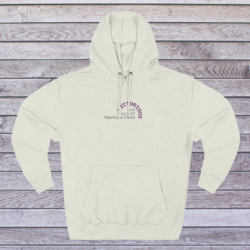 Victorious | Adult Unisex Christian Pullover Hoodie