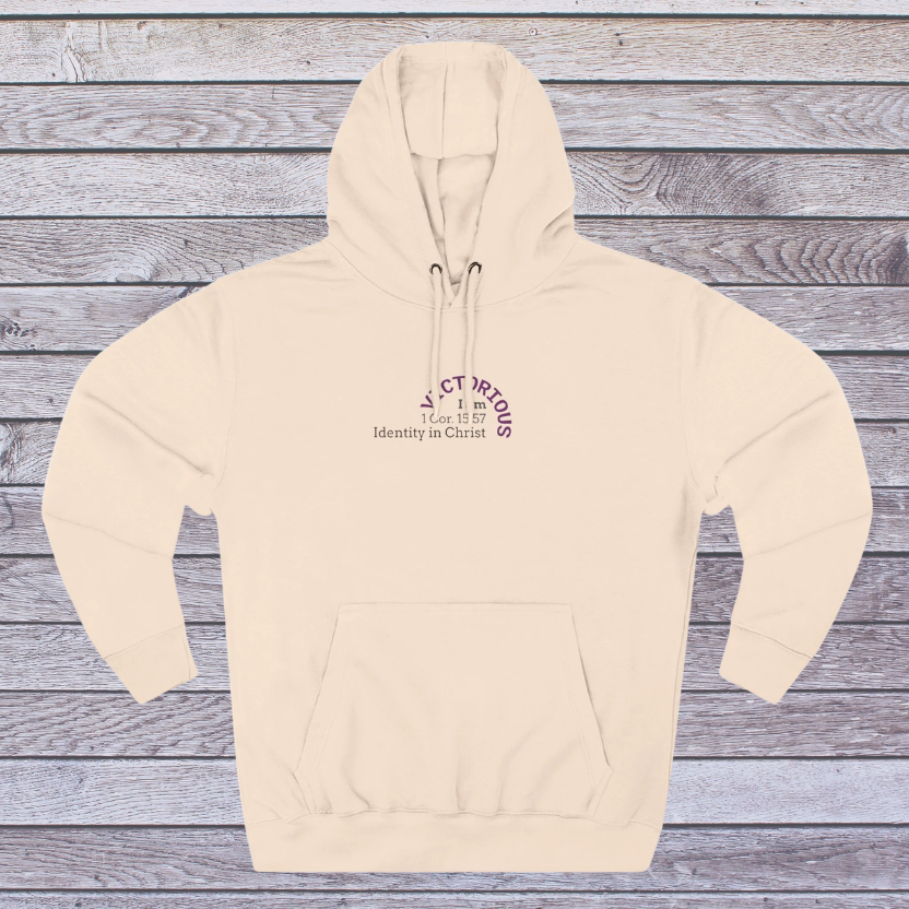 Victorious | Adult Unisex Christian Pullover Hoodie