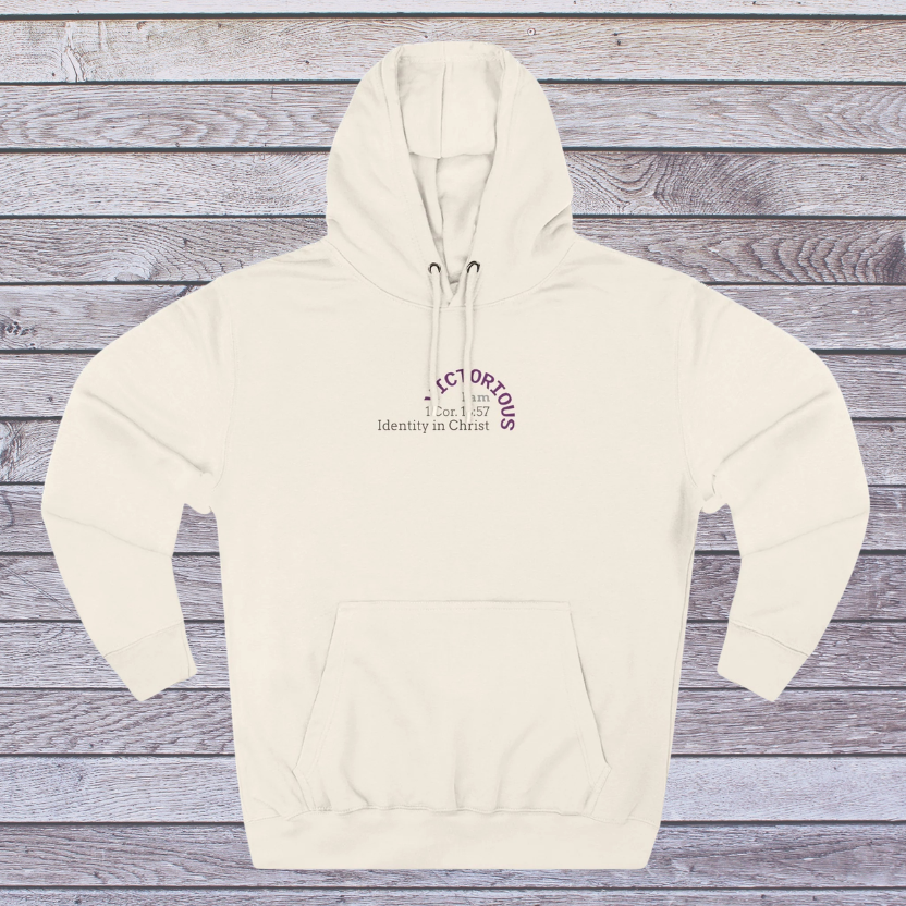 Victorious | Adult Unisex Christian Pullover Hoodie