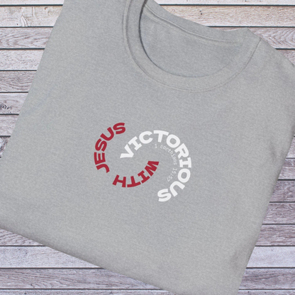Victorious | Adult Unisex Soft Style Christian T-Shirt