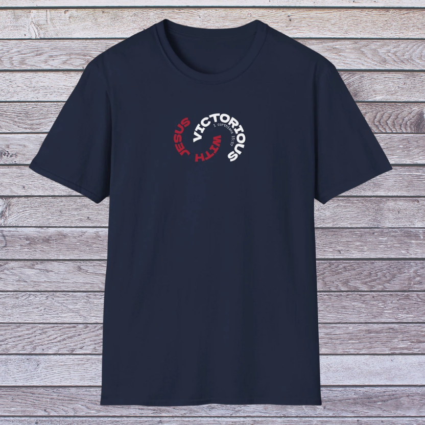 Victorious | Adult Unisex Soft Style Christian T-Shirt