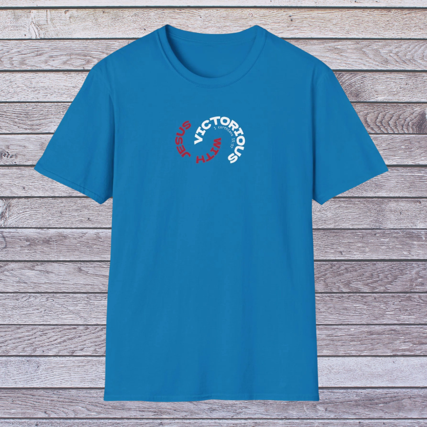 Victorious | Adult Unisex Soft Style Christian T-Shirt